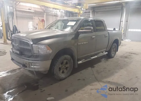 2012 Ram 1500 Slt из США, поврежденный, VIN 1C6RD7LT5CS256922